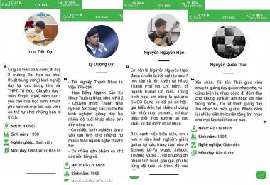 Cách đăng ký trở thành gia sư Guitar
