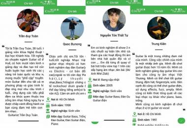 Gia sư đàn Guitar tại nhà
