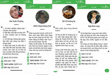 Cần người dạy kèm đàn Guitar tại nhà